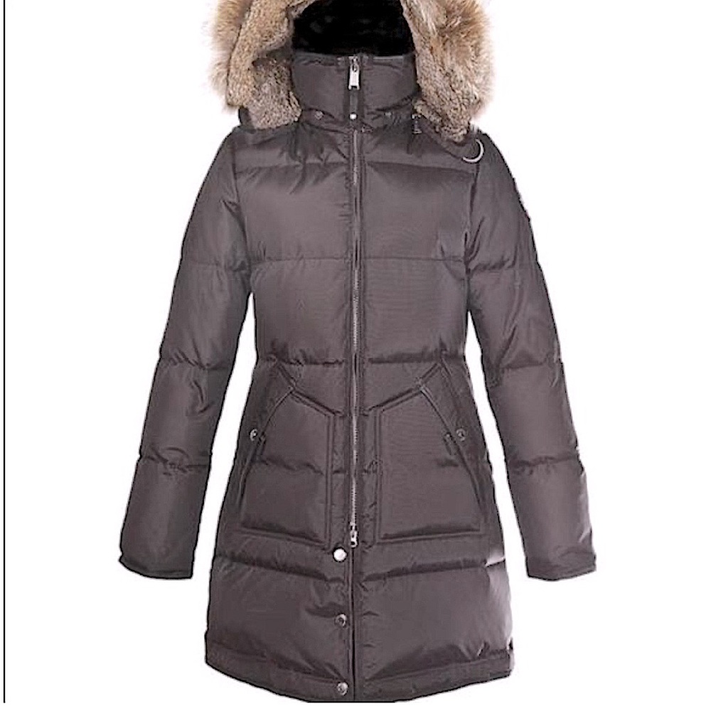 Pajar Cougar Down Coat with Fur Hood